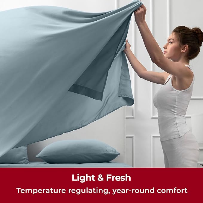 Mellanni Split King Sheets Set - Image 4