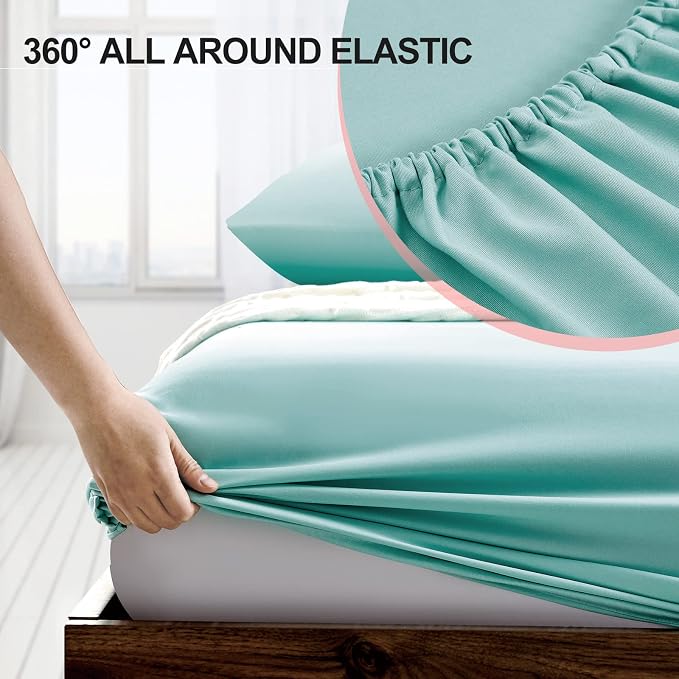 FreshCulture King Fitted Sheet Only 2 Pack - Image 3
