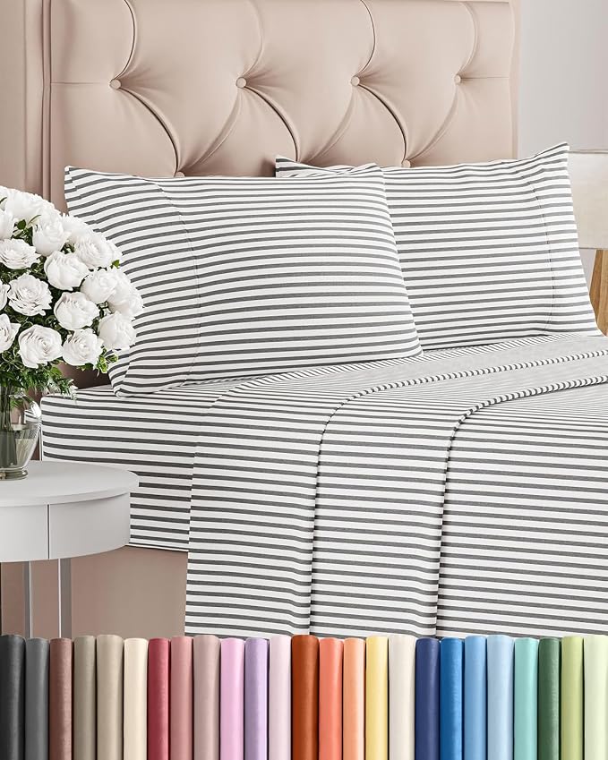 Queen Size 4 Piece Sheet Set by CGKUnlimited