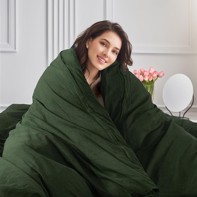 NEXHOME PRO Full Duvet Cover Set – 100% Certified Organic Cotton - Image 6