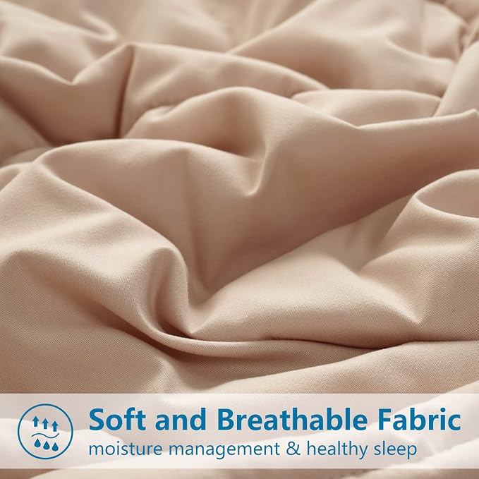 EASELAND Queen Size Down Alternative Comforter - Image 4