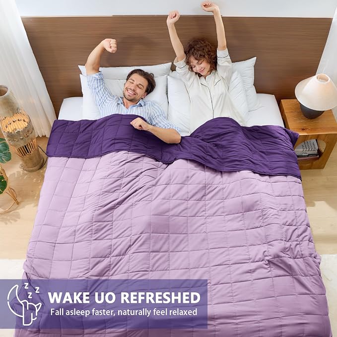 yescool Weighted Blanket for Adults Cooling Heavy Blanket for Sleeping Perfect - Image 7
