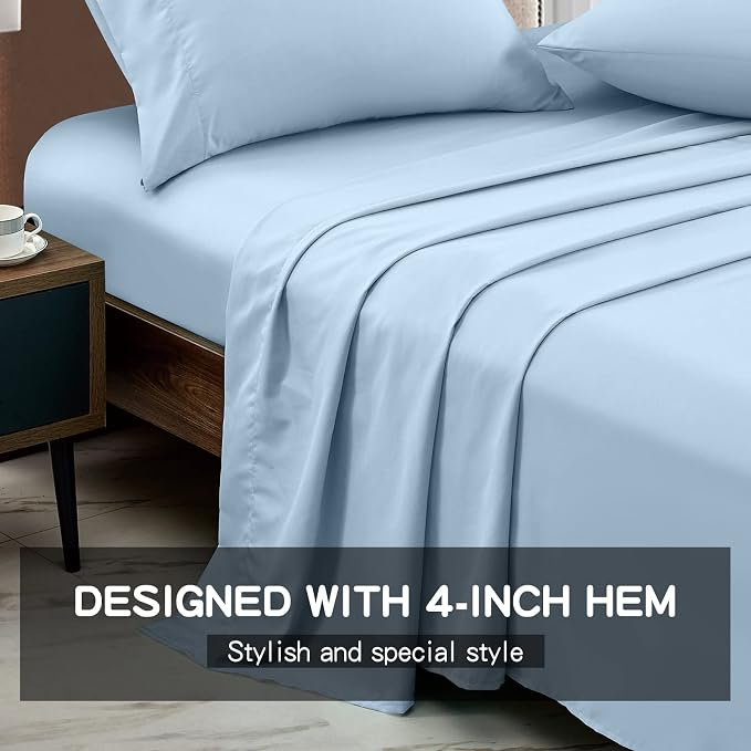 FreshCulture Queen Flat Sheet - Image 2