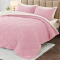 MUXHOMO 5 Pieces Twin Comforter Set, Reversible Bed in a Bag Twin Size by MUXHOMO