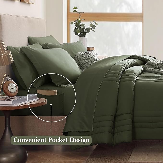 Monbix Oversized Queen Size Comforter Set - Image 4