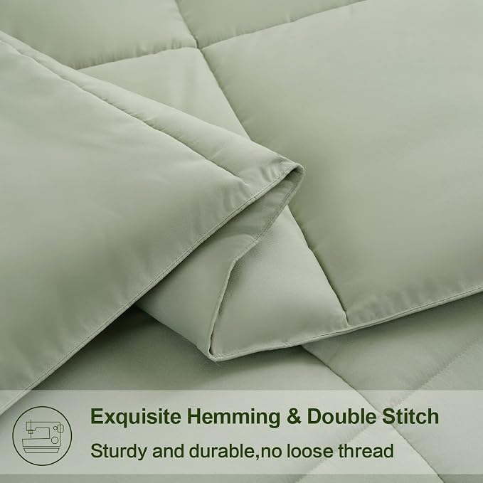 EASELAND Oversized King Down Alternative Comforter - Image 5