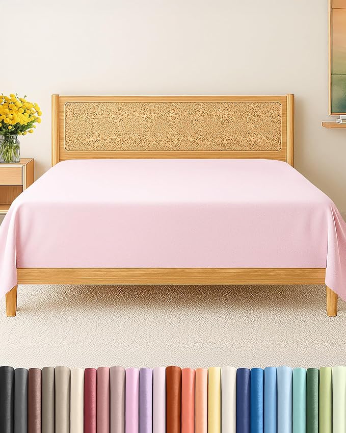 Twin XL Size Flat Sheet by CGKUnlimited
