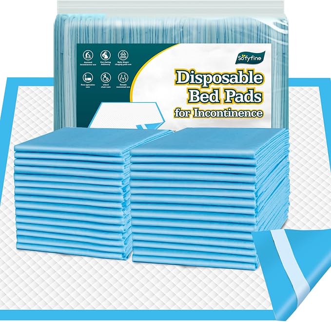 SOFYFINE 50 Count Bed Pads by SOFYFINE