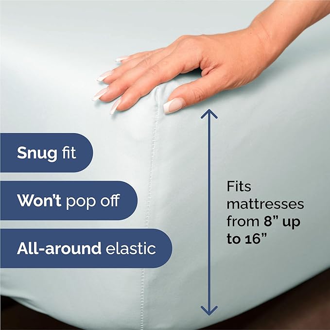 King 6 Piece Sheet Set - Image 3