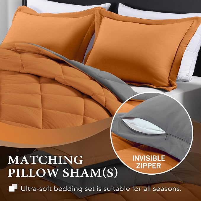 downluxe King Size Comforter Set - Image 3
