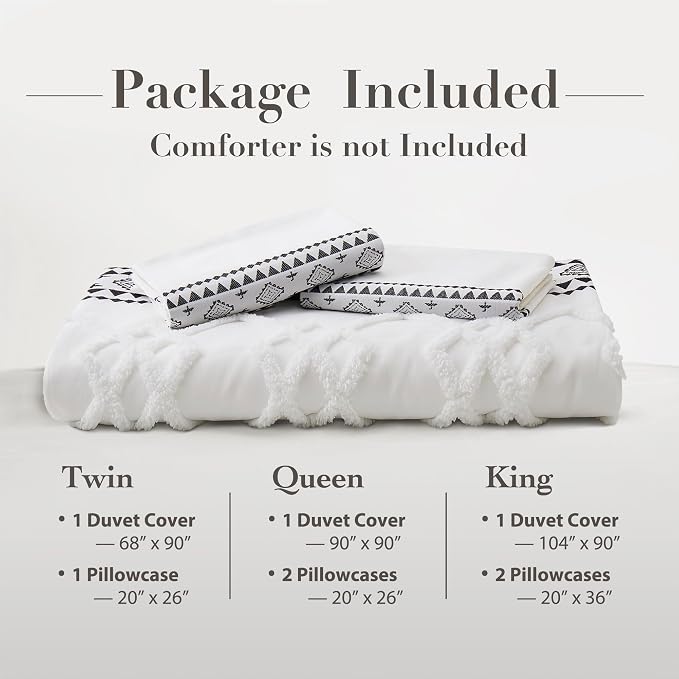 Oli Anderson Boho Duvet Cover Set Queen Size, Durable and Super Soft Duvet - Image 5