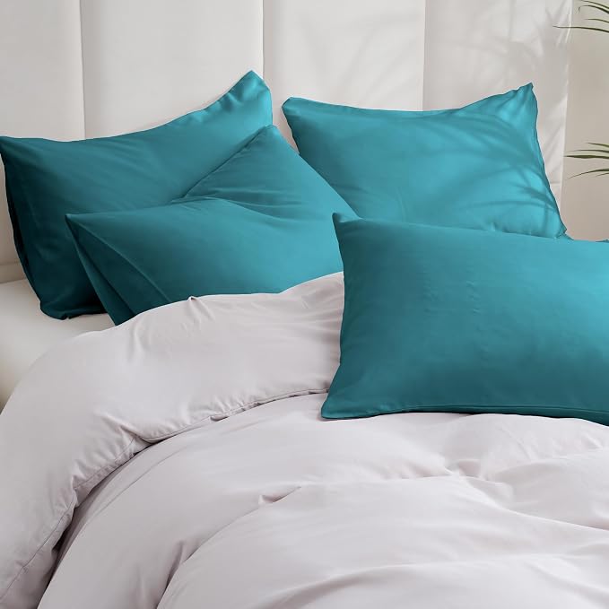ZPECC Pillow Cases Standard Size Set of 4, 20x26 Envelope Closure Pillowcases - Image 2