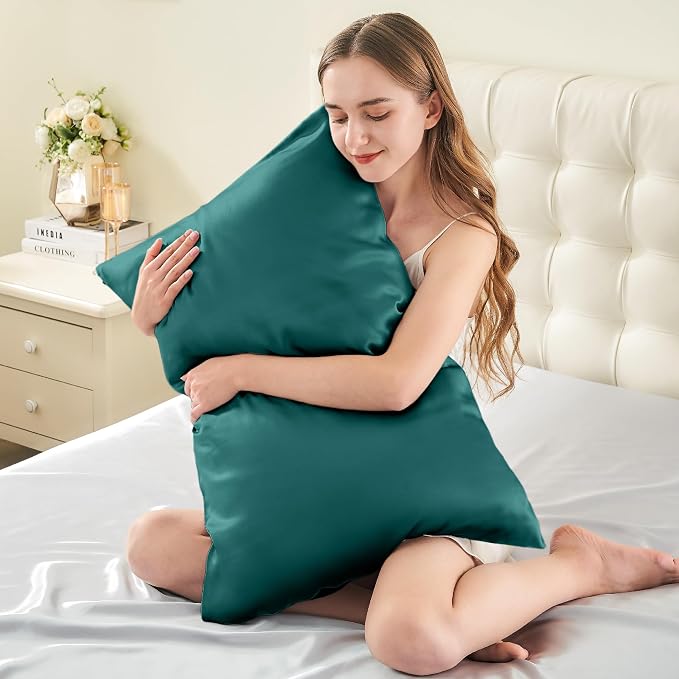 INFIIXSO Mulberry Silk Pillow Case King Size, Silk Pillowcase - Image 3