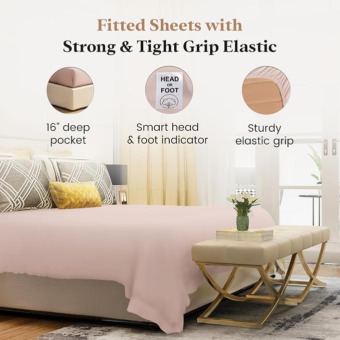 Good Sleep Bedding Queen Fitted Sheet - Image 3