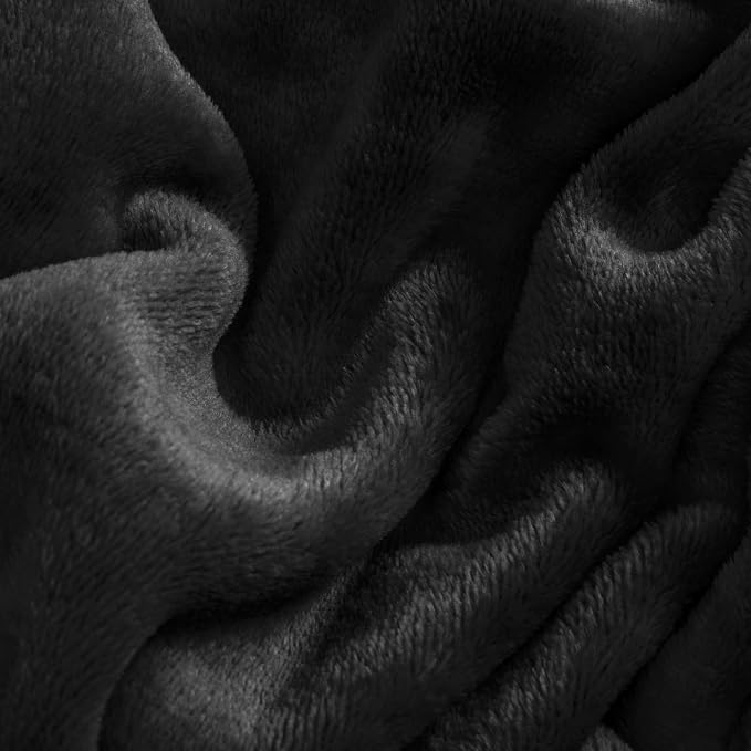 BEDELITE Flannel Sheets Twin Size Black - Image 5