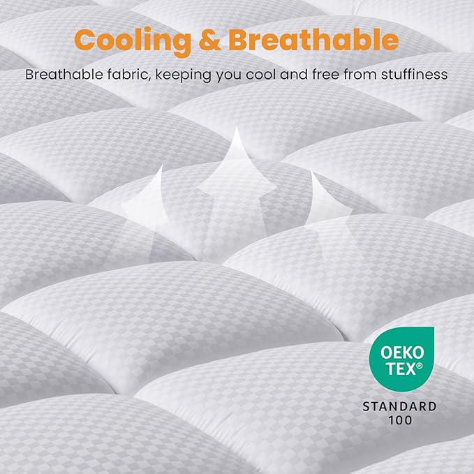 MATBEBY RV King Mattress Pad - Image 2