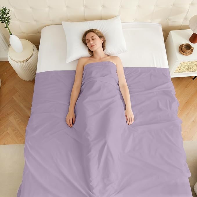 Queen Flat Sheet Only, 1 Pack Top Bed Sheets, Soft Breathable Brushed - Image 7