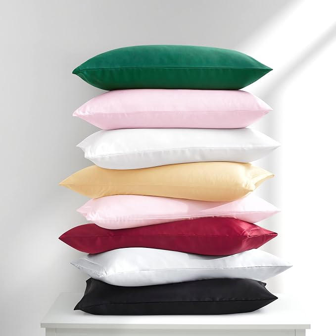 Rose Gold Satin Pillowcases - Image 7