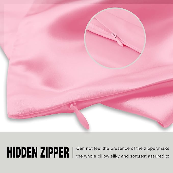 Mulberry Silk Pillowcase for Hair and Skin Standard Size 20"X 26" Pillow Case - Image 4
