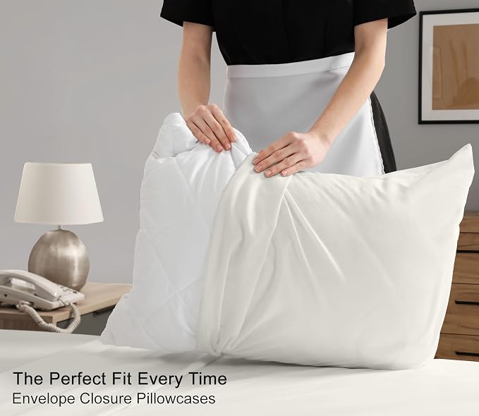 RUVANTI 100% Cotton Sheets – Twin Size Percale Bedding, Cooling & Breathable - Image 7