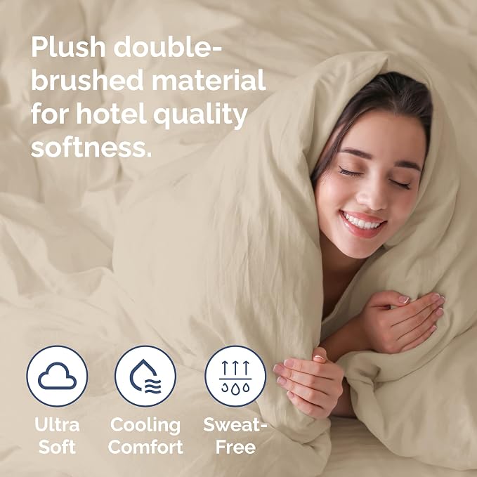 Duvet Cover Cal King Size Set - Image 3