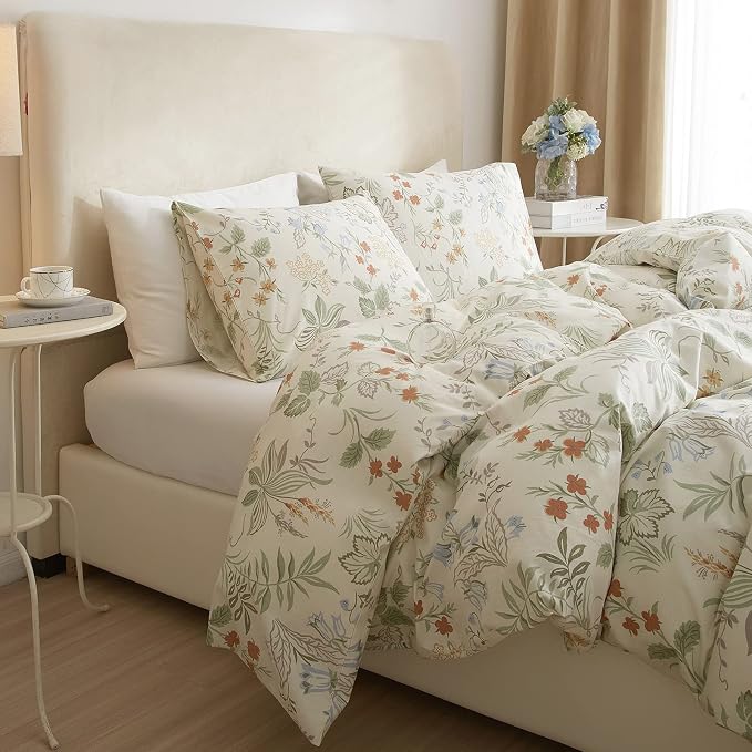 mixinni White Duvet Cover Set - Image 2