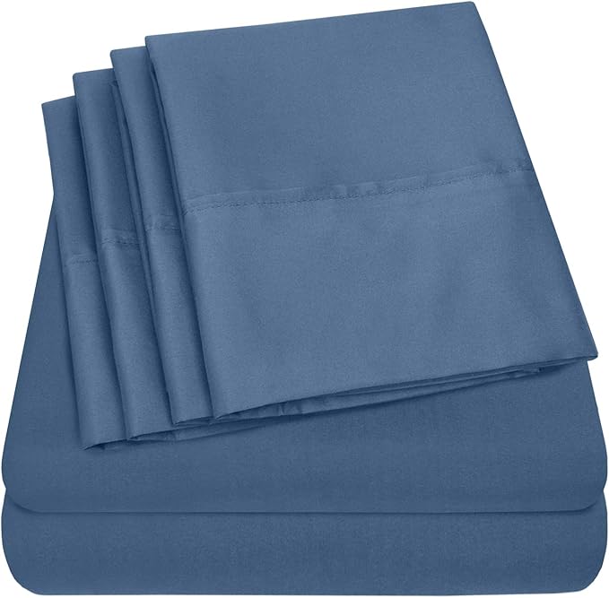 Cal King Size Bed Sheets by SweetHomeCollection