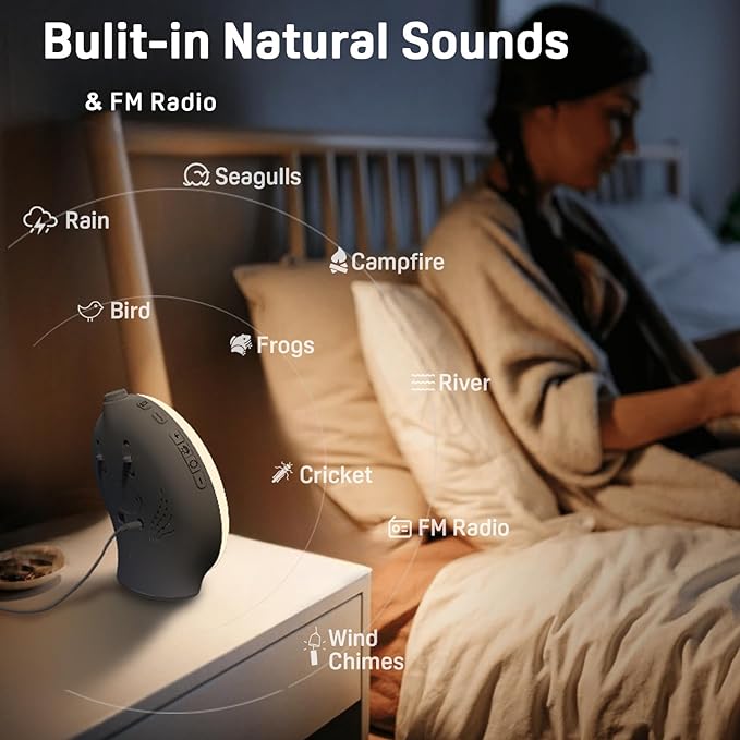 Wake Up Light Sunrise Alarm Clock - Image 3