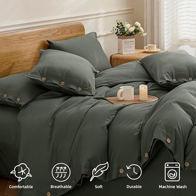 JELLYMONI Cotton Duvet Cover Full Size - Image 4