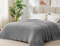 100% Cotton Muslin Blanket King 108" x 90", 6 Layers Breathable and Lightweight by Kozyhvn