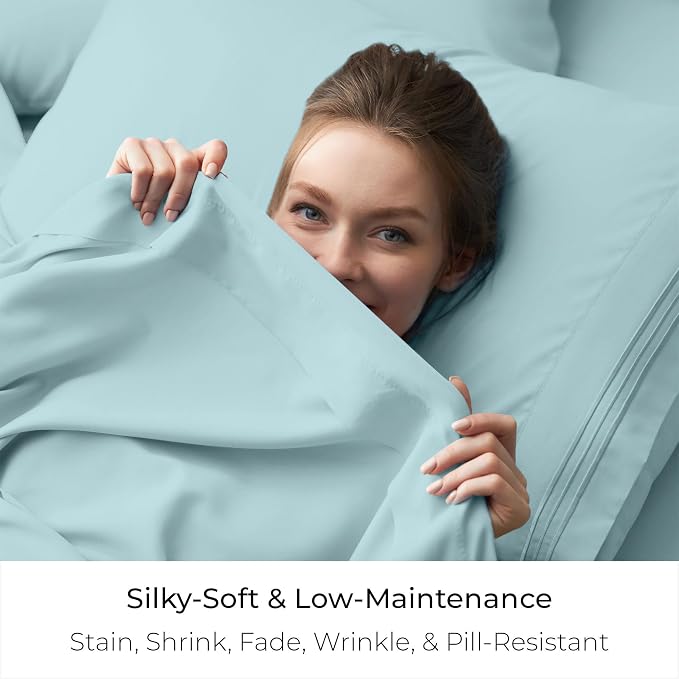 Mellanni California King Size Flat Sheet - Image 5