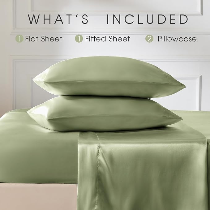 FreshCulture Satin Sheets California King - Image 3
