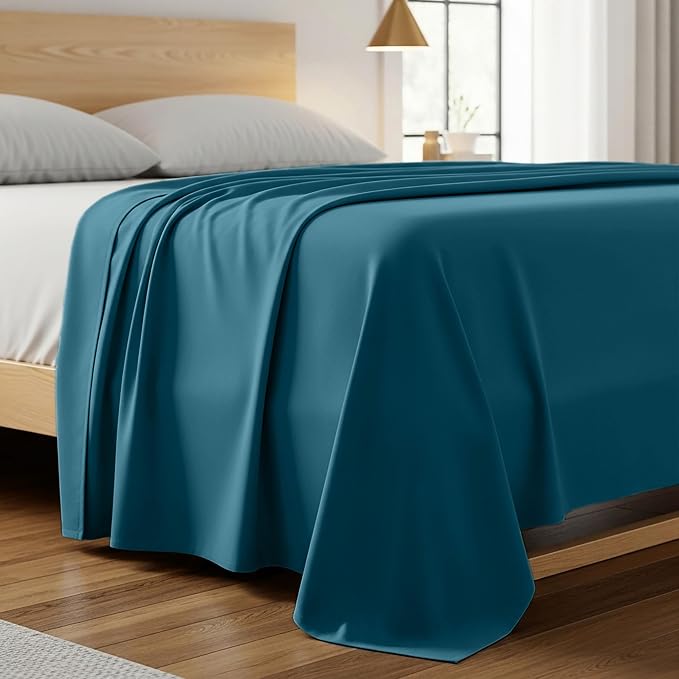 Mellanni California King Size Flat Sheet by Mellanni