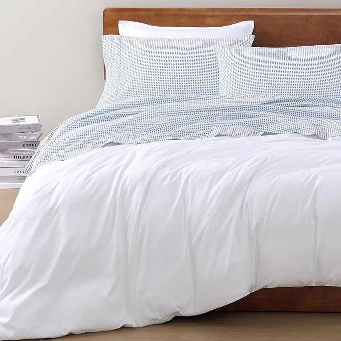 LANE LINEN 100% Organic Cotton Printed California King Size Bedding Sheets & - Image 8