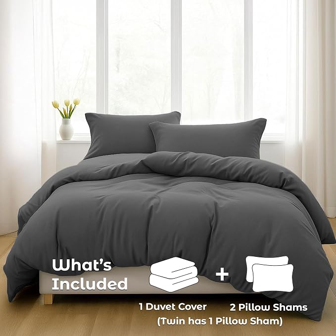 Pure Bedding California King Duvet Cover - Image 5