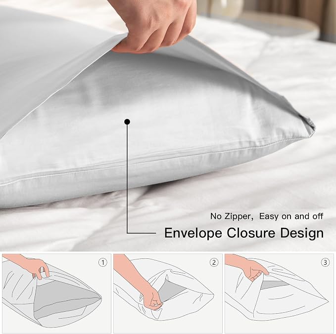 Deep Dream Standard Pillow Cases Set of 2, 100% Cotton Standard Size - Image 3