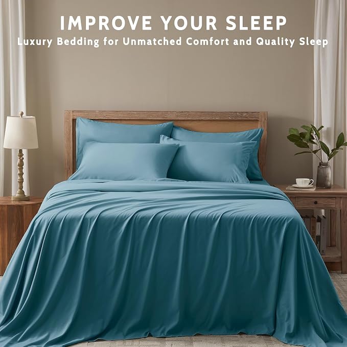 Cal King Size Sheets Set - Image 6