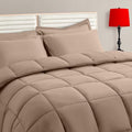 TAIMIT Beige Twin Size Comforter Set by TAIMITBedingSets