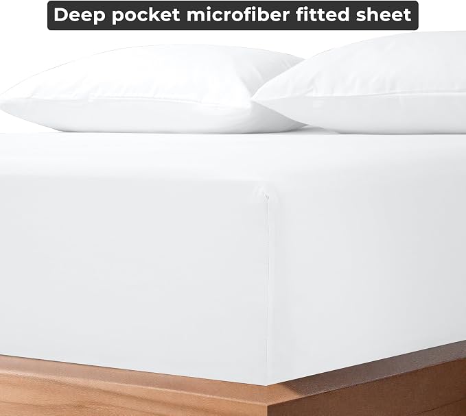 Royale Linens Fitted Sheet California King - Image 6
