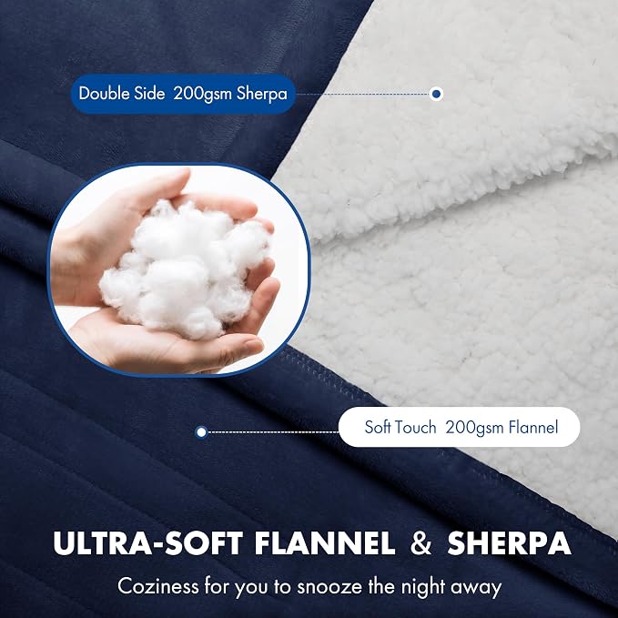 Heated Blanket King Size 100" x 90" - Image 3