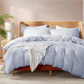 Nestl Ice Blue Duvet Cover Full Size by Nestl