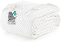 Utopia Bedding 100% Cotton Waffle Weave Blanket Twin Size by UTOPIABEDDING