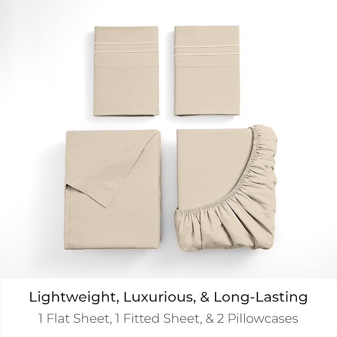 Mellanni California King Sheets Set - Image 3