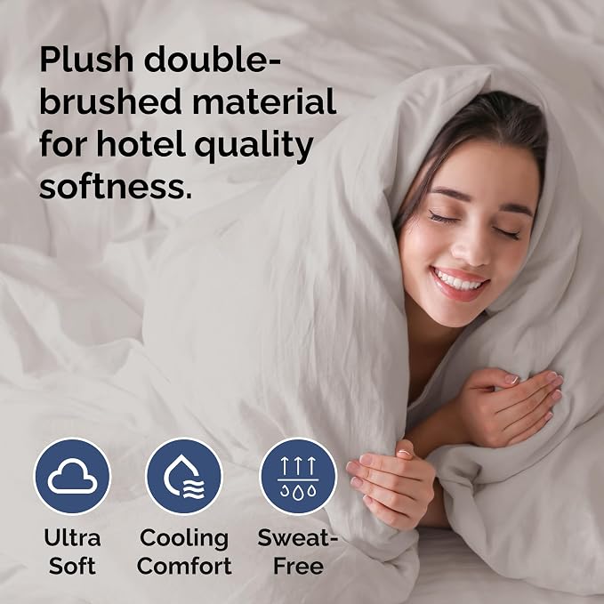 Duvet Cover Queen Size Set - Image 3