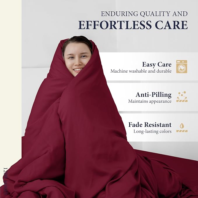100% Egyptian Cotton Queen Size Sheets Set - Image 7