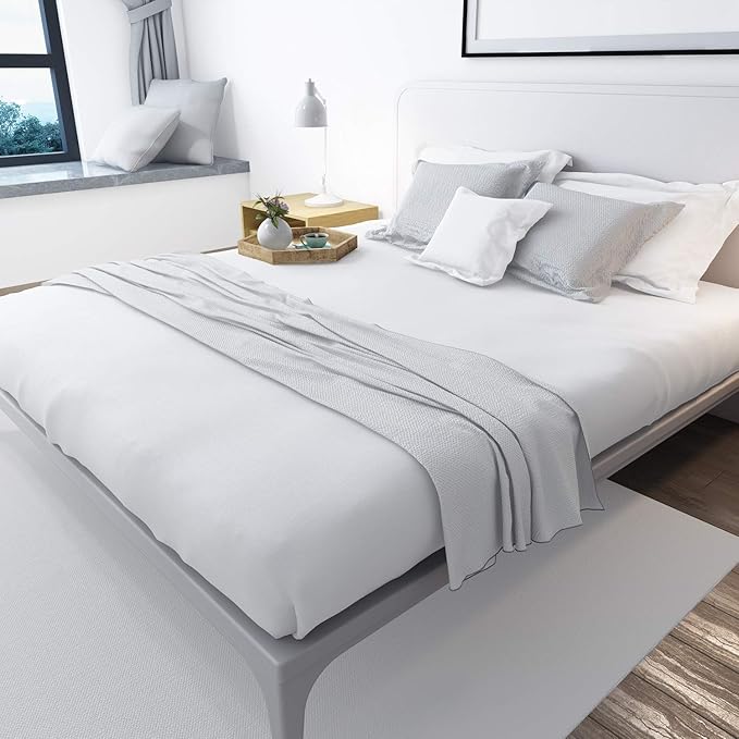 Lirex 2-Pack Full Size Flat Sheet Set, Ultra-Soft Brushed 1800 Microfiber - Image 5