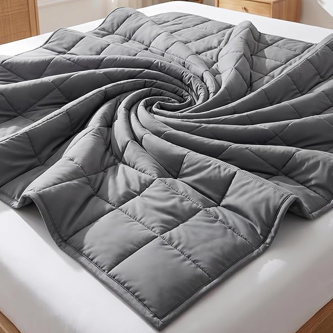 Smart Queen Weighted Blanket for Adults and Couple Large Soft Heavy Blanket by SmartQueen