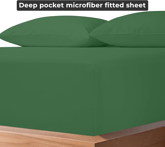 Royale Linens Fitted Sheet Twin - Image 6