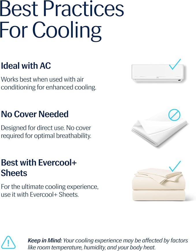 REST® Evercool® Cooling Comforter, Twin/Twin XL, Blanket - Image 7
