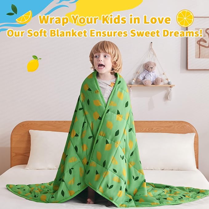 anfie Weighted Blanket Kids Weighted Blanket Cooling Blanket - Image 4